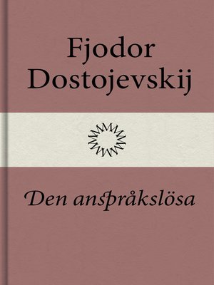 cover image of Den anspråkslösa